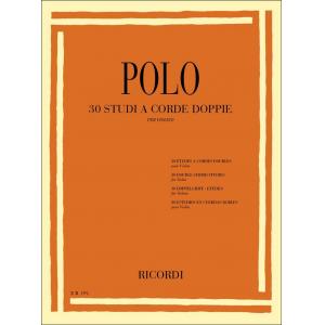 Polo : 30 Studi a corde doppie (Violin Solo)