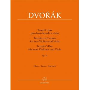 Antonín Dvořák : Terzetto in C major for Two Violi...