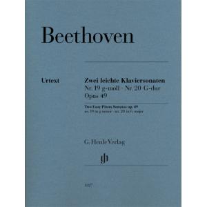 Ludwig van Beethoven : Two Easy Piano Sonatas no. ...