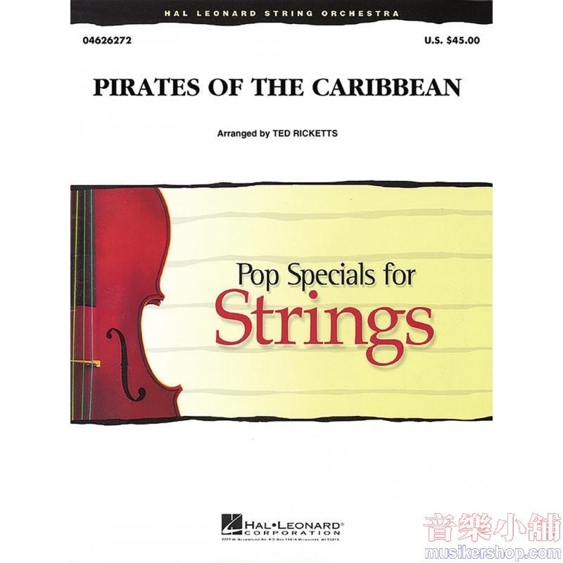 Pirates of the Caribbean Medley 1 and 2 String Orchestra Score & Parts