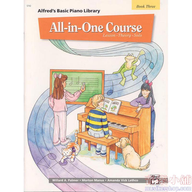 Alfred's Basic All-in-One Course, Book 3