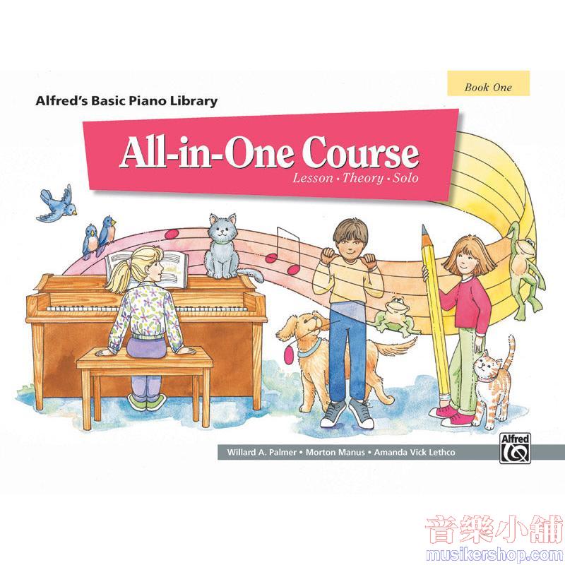 Alfred's Basic All-in-One Course, Book 1