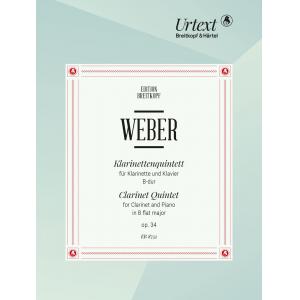 Weber : Clarinet Quintet in B-flat Major, Op. 34 (...